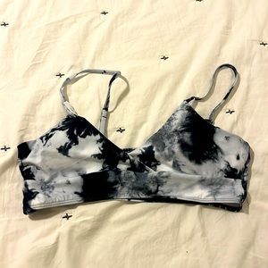 Cute tie-dye swim top